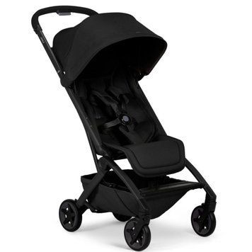 Прогулянкова коляска Joolz Aer2 Space black компактний для подорожей, легка вага, спинка розкладається до лежачого положення