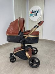 Универсальная коляска 2в1 Ligero Lux коричневая