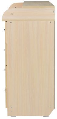 Пеленальний комод Babyroom CMD-04 Big дуб молочний