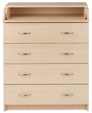 Пеленальний комод Babyroom CMD-04 Big дуб молочний