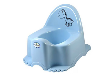 Детский горшок с музыкой Tega Baby Dino light blue
