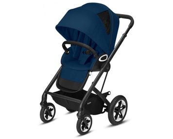 Прогулянкова коляска Cybex Talos S Navy Blue (з бампером)