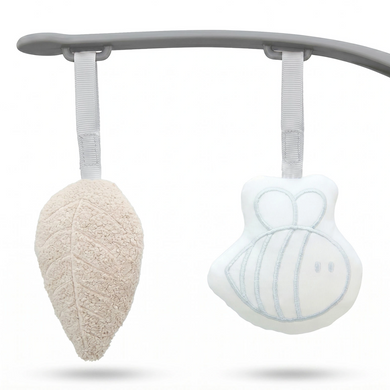 Шезлонг-гойдалка Kinderkraft Mimi Light Grey (KBMIMI00LGR0000)