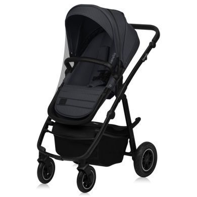 Універсальна дитяча коляска 3в1 Lionelo Amber Plus Grey Graphite