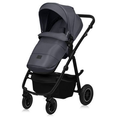 Універсальна дитяча коляска 3в1 Lionelo Amber Plus Grey Graphite