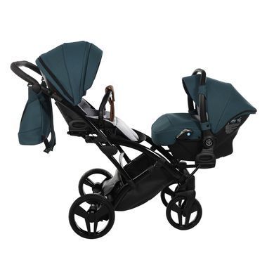 Універсальна коляска 2в1 для двійні Junama Space Duo Slim 03