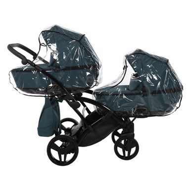 Універсальна коляска 2в1 для двійні Junama Space Duo Slim 03