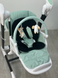 Стільчик-гойдалка 3в1 Carrello Cascata CRL-10303/1 Tropical Green (з сенсорною панеллю)