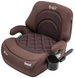 Автокрісло-бустер Bair Boost i-size Isofix BC-04 choco з анатомічними підлокітниками, знімна спинка, вбудований підсклянник