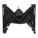 Ліжечко-манеж дитяче 3в1 Lionelo ELLEN BLACK CARBON