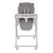 Стільчик для годування EL CAMINO ME 1037 CRYSTAL Bear Gray 4 колеса зі стопором, компактне складання