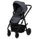 Універсальна дитяча коляска 3в1 Lionelo Amber Plus Grey Graphite
