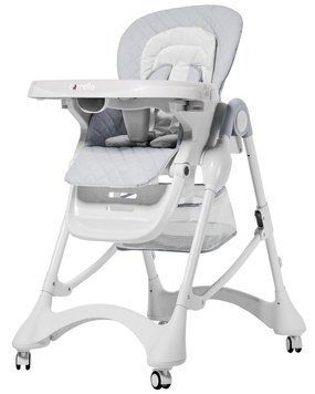 Стул для кормления CARRELLO Caramel CRL-9501/3 Cloud Grey /1/ MOQ