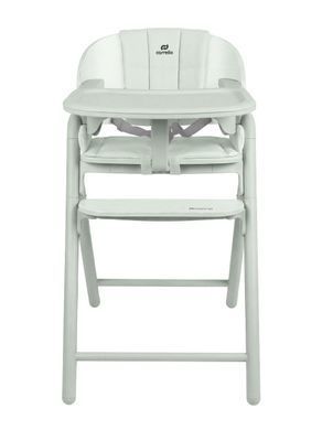 Стільчик для годування 3в1 Carrello Tenero CRL-9507 Elysium Green з функцією шезлонга для новонароджених, 6 рівнів регулювання підніжки та сидіння, захист від сповзання