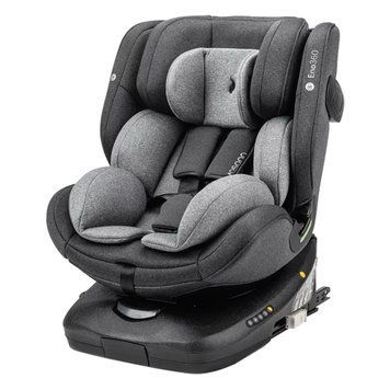 Автокрісло Osann Eno360 i-Size Dark Grey Melange з ISOFIX, оберт на 360, вкладка для новонароджених