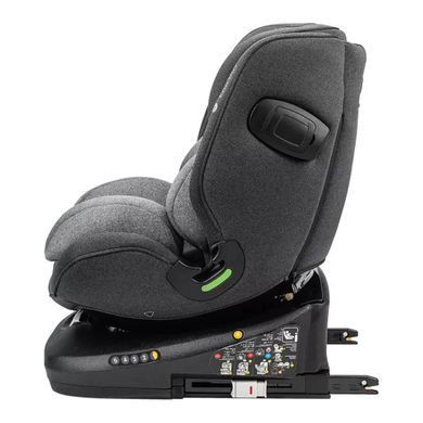 Автокрісло Osann Eno360 i-Size Dark Grey Melange з ISOFIX, оберт на 360, вкладка для новонароджених