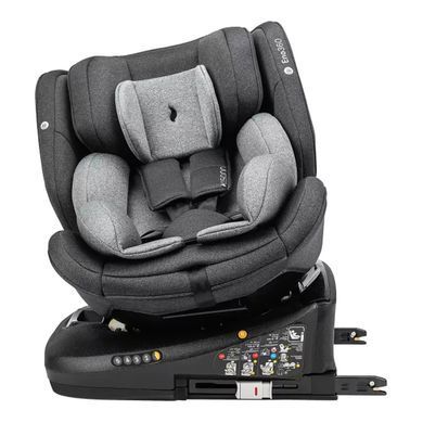 Автокрісло Osann Eno360 i-Size Dark Grey Melange з ISOFIX, оберт на 360, вкладка для новонароджених