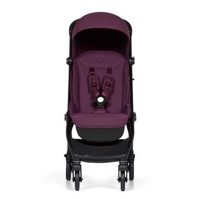 Прогулянкова коляска Bumprider Connect mini Italian Plum розмір ручної поклажі IATA, висувна підніжка, трансформація у коляску для двійні, ремені EasySlide