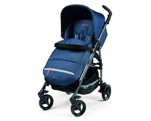 Прогулянкова коляска Peg-Perego Si Completo Urban Denim синій джинс