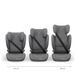 Автокрісло Kinderkraft Junior Fix 2 Plus i-Size Black (KCJUFI20GRYPL0N) з оббивкою AIR FLOW, кріплення ISOFIX, бічний захист SPS, H-GUARD