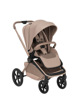 Коляска 2в1 Lionelo FREYA BEIGE SAND складання люльки з шасі, велике сидіння XXL, великі колеса, дихаючий матрац