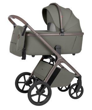 Коляска 2в1 CARRELLO Vector CRL-6553 Artichoke Green регулювання висоти капюшона, система Memory Button, збільшена люлька
