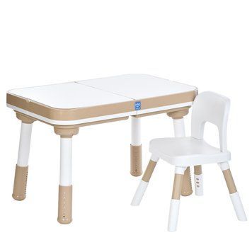 Детский столик со стульчиком BAMBI M 6320-13 с регулировкой высоты стула и столика, ниша под столешницей