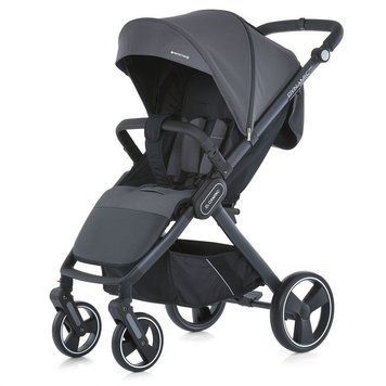 Прогулочная коляска El Camino Dynamic Pro ME 1053-3 Charcoal водоотталкивающее покрытие и большие колеса для бездорожья