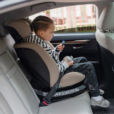 Автокрісло CARRELLO Octopus (i-Size 40-150см ISOFIX, опорна стійка) CRL-16002 Sandstone Beige