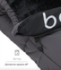Зимний конверт для новорожденных Bair Alaska Thermo smoke graphite новинка 2025