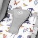 Шезлонг-качалка 5 в 1 Kinderkraft Unimo 2020 Stone Grey (KKBUNIOGRY000N)