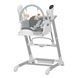 Стульчик-качели 3в1 Carrello Cascata CRL-10303/1 Ash Grey (с сенсорной панелью)