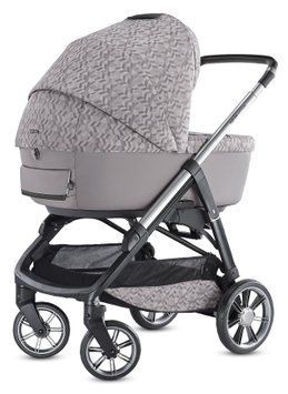 Универсальная коляска 4 в 1 Inglesina Aptica (Darwin) Jacquard Grey