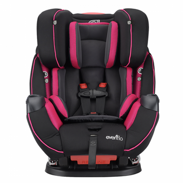Evenflo&reg; автокресло Symphony ELITE (авт) &ndash; Raspberry Sorbet (группа от 2,2 до 49,8 кг)