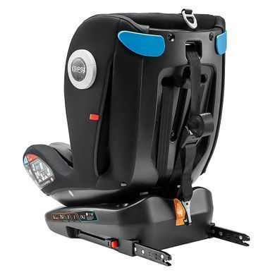 Автокрісло поворотне Bair i-Drive 360 Isofix GM-02 Graphite Midnight з додатковим бічним захистом, 3 положення нахилу спинки
