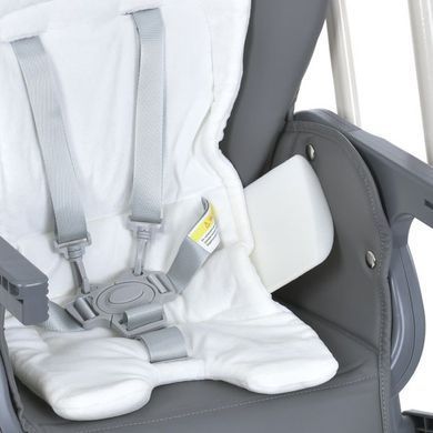 Дитячий стільчик-гойдалка для новонародженого El Camino Swan Me 1087-G Dark Gray