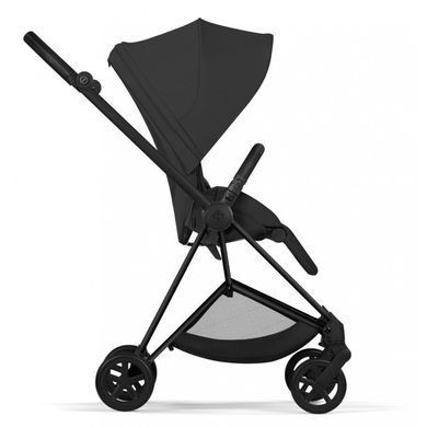 Коляска 2в1 Cybex Mios Comfort 5.0 Sepia Black шасси Matt Black сборка люльки из шасси, легкая и маневренная, амортизация всех колес