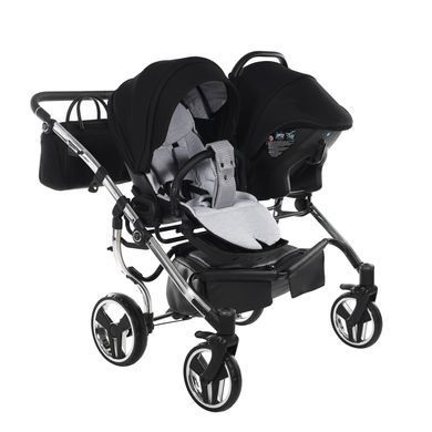 Универсальная коляска 2в1 для двойни Junama Diamond S-line Duo 03