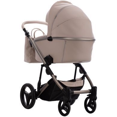 Універсальна коляска Bebetto Loren Premium Class Sand 01 (еко-шкіра)