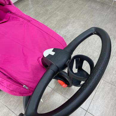 Универсальная коляска 2 в 1 Dsland V8 розовый цвет