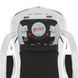 Каталка-толокарь Bambi Racer M 6129EL-1 белая с родительской ручкой, музыка, на батарейках, фары со светом