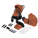 Універсальна коляска 2в1 Lionelo Mika Plus Brown Rust