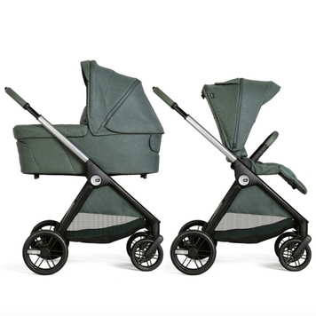 Коляска 2в1 Chicco Bellagio 2 FIR TREE со сборкой OneTouch, реверсивное сиденье, большие колеса с амортизацией