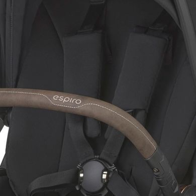 Коляска універсальна 2в1 ESPIRO MILOO 2.0 310 Diamond Black 2026 преміум-клас, великі колеса