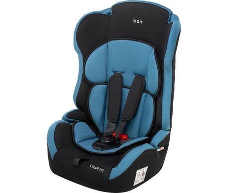 Автокрісло Bair Alpha 1/2/3 (9-36 кг) DA2924 чорний - темно-бірюзовий