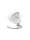 Заколисуючий центр-шезлонг MoMi KENANI Light Grey з дистанційним керуванням і москітною сіткою, знімна оббивка, музика, регулювання гойдання