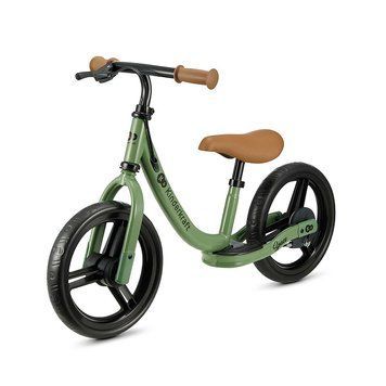 Биговел Kinderkraft Space Light Green (KRSPAC23GRE0000) с регулировкой высоты руля и сиденья, большие колеса, антискользящие резиновые ручки