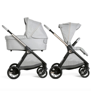 Коляска 2в1 Chicco Bellagio 2 LUNAR ROCK со сборкой OneTouch, реверсивное сиденье, большие колеса с амортизацией