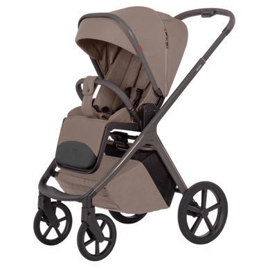 Коляска 2в1 CARRELLO Vector CRL-6552 2в1 Cashmere Beige збільшена люлька, маневрені великі колеса, знімний текстиль