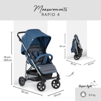 Прогулочная коляска Hauck Rapid 4 Petrol